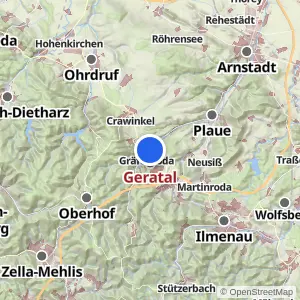 Kartenvorschau Geratal