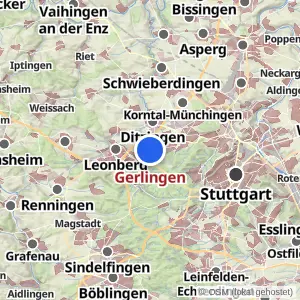 Kartenvorschau Gerlingen