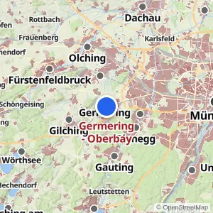 Kartenvorschau Germering - Oberbay