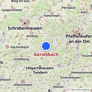 Kartenvorschau Gerolsbach