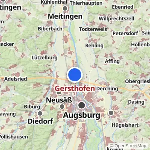Kartenvorschau Gersthofen