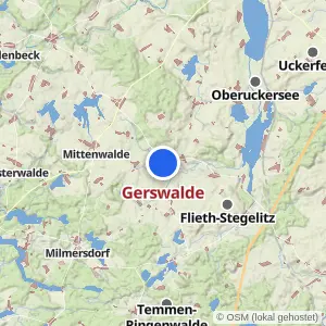 Kartenvorschau Gerswalde