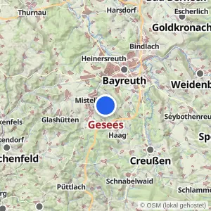 Kartenvorschau Gesees