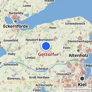 Kartenvorschau Gettorf
