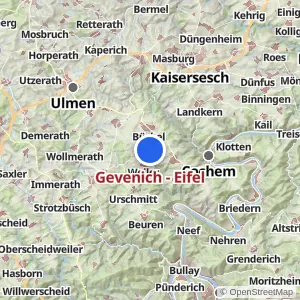 Kartenvorschau Gevenich - Eifel