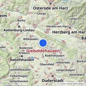 Kartenvorschau Gieboldehausen