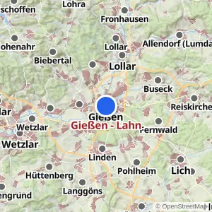 Kartenvorschau Gießen - Lahn