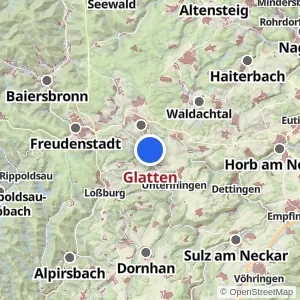 Kartenvorschau Glatten