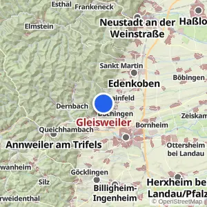 Kartenvorschau Gleisweiler