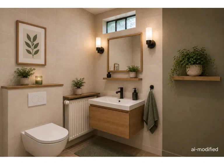 Gestaltungsvorschlag - Gäste-WC