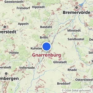 Kartenvorschau Gnarrenburg