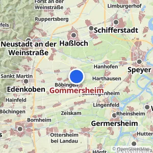 Kartenvorschau Gommersheim