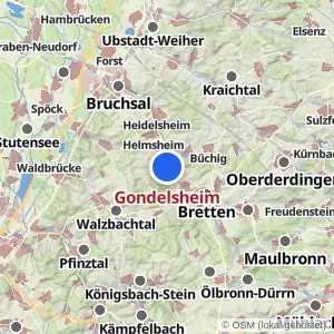Kartenvorschau Gondelsheim
