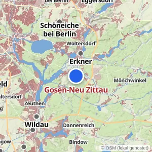 Kartenvorschau Gosen-Neu Zittau