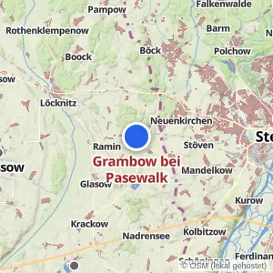 Kartenvorschau Grambow bei Pasewalk