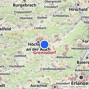 Kartenvorschau Gremsdorf