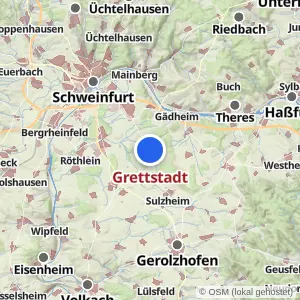 Kartenvorschau Grettstadt