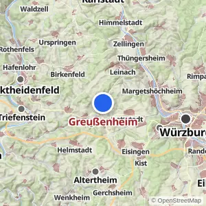 Kartenvorschau Greußenheim