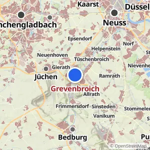 Kartenvorschau Grevenbroich
