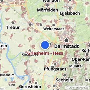 Kartenvorschau Griesheim - Hess