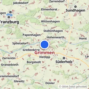 Kartenvorschau Grimmen
