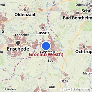 Kartenvorschau Gronau (Westf.)