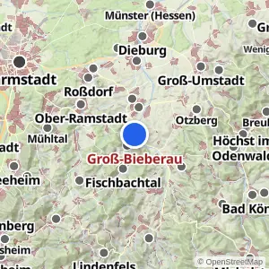 Kartenvorschau Groß-Bieberau