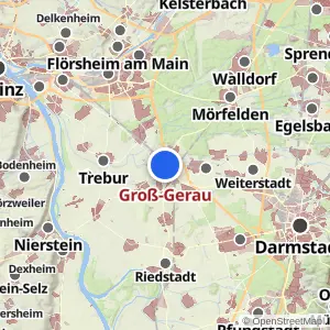 Kartenvorschau Groß-Gerau