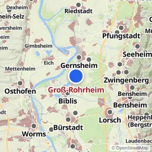 Kartenvorschau Groß-Rohrheim