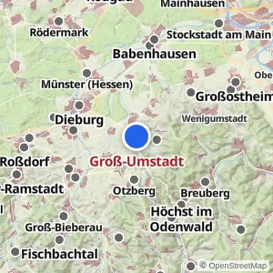 Kartenvorschau Groß-Umstadt