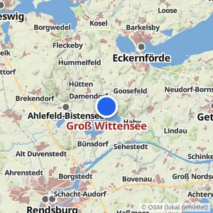 Kartenvorschau Groß Wittensee