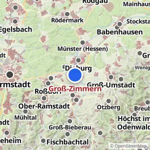 Kartenvorschau Groß-Zimmern