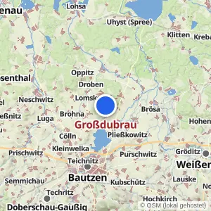 Kartenvorschau Großdubrau