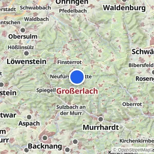 Kartenvorschau Großerlach