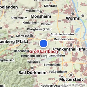 Kartenvorschau Großkarlbach