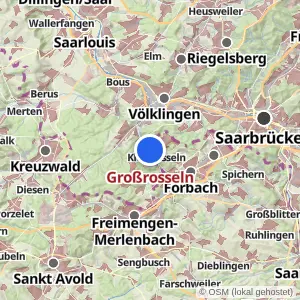 Kartenvorschau Großrosseln