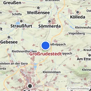 Kartenvorschau Großrudestedt