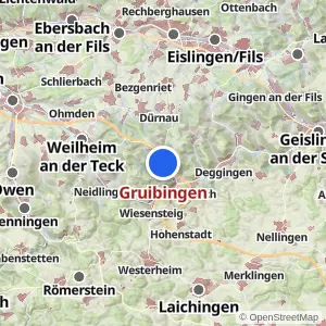 Kartenvorschau Gruibingen