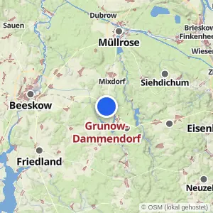 Kartenvorschau Grunow-Dammendorf
