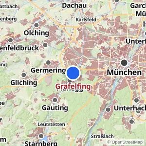 Kartenvorschau Gräfelfing