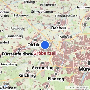 Kartenvorschau Gröbenzell