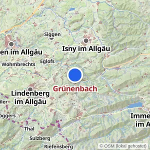 Kartenvorschau Grünenbach