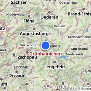 Kartenvorschau Grünhainichen