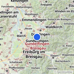 Kartenvorschau Gundelfingen - Breisgau