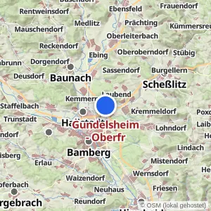 Kartenvorschau Gundelsheim - Oberfr