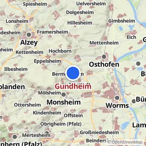 Kartenvorschau Gundheim