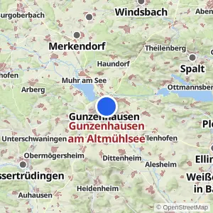 Kartenvorschau Gunzenhausen am Altmühlsee