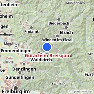 Kartenvorschau Gutach im Breisgau