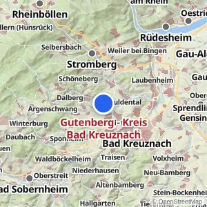 Kartenvorschau Gutenberg - Kreis Bad Kreuznach