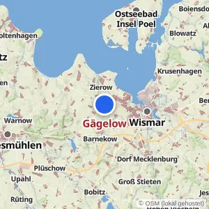 Kartenvorschau Gägelow